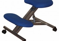 Térdeplőszék, fém fémvázas, szövetes térdeplőszék